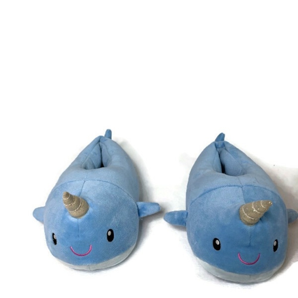 Narwhal Slippers Kids Size 2/3